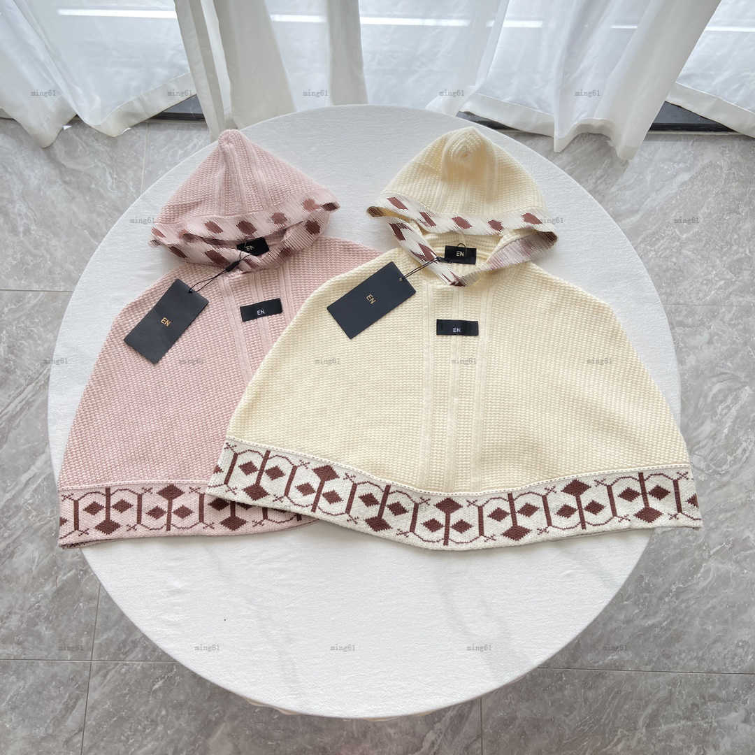 Brand girls Poncho Ultra warm shawl kids designer clothes Size 73-110 CM Knitting design child Coat Sleeveless baby Jacket