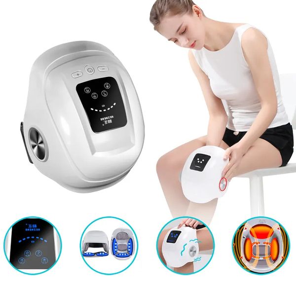 4 In 1 Knee Joint Massager For Leg Pain Relief Light Therapy Air Pressure Vibration Health Care Management Equipment