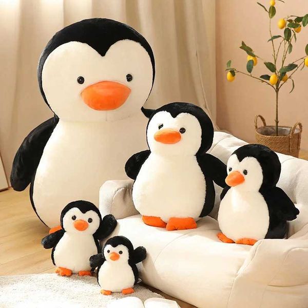 Plush Dolls Kawaii Penguin Plush Toy with Soft Pelican Animal Doll Cute Penguin Pillow Childrens Baby Girl Birthday Gift Q241114
