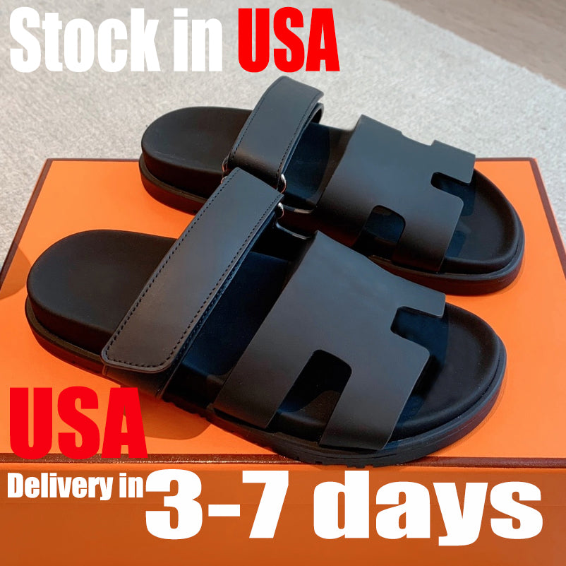 Chypre sandals with box Designer sandale plush slippers Oran sandals Best Quality Sliders Luxury Outwear Leisure Vacation beach flat bottom sandale