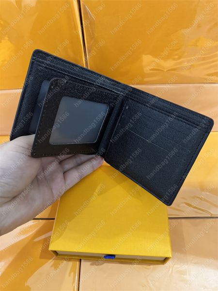 Designer bag mens wallets luxury Multiple purses embossed flower letter Shadow credit card holders male fashion short money clutch bag Walle