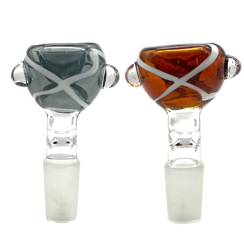 Cheap Colorful Smoking Bowls 14mm Male tobacco Bowl Large Wide Glass bong bowl for Smoking Accessories In Stock mini glass Bongs Bowl