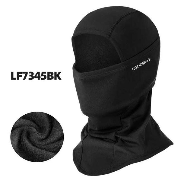 ROCKBROS Winter Full Face Mask Warm Scarf Balaclava Helmet Liner Skiing Hiking Bike Mask Windproof Breathable Headgear OutdoorXJ241122