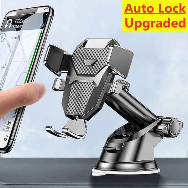 2024 new universal suction cup car phone holder 360 windproof cover car dashboard mobile battery support bracket suitable for iPhone Samsung