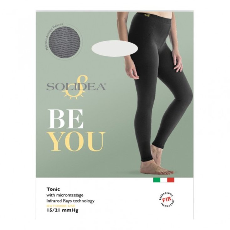 Solidea Be You Bamboo Tonic Blickdichte Leggings Schwarz 5XL