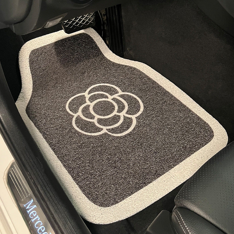 Car Floor Mats Wire Loop Universal Single Piece Anti-dirty Carpet Decoration Car Interior Car Mats Rear Floor Mats Universal