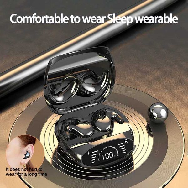 SK Sleeping Sports Headphones Wireless BT Earphones Noise Reduction Waterproof Running Headsets HIFI Music In Ear Earbuds M240907