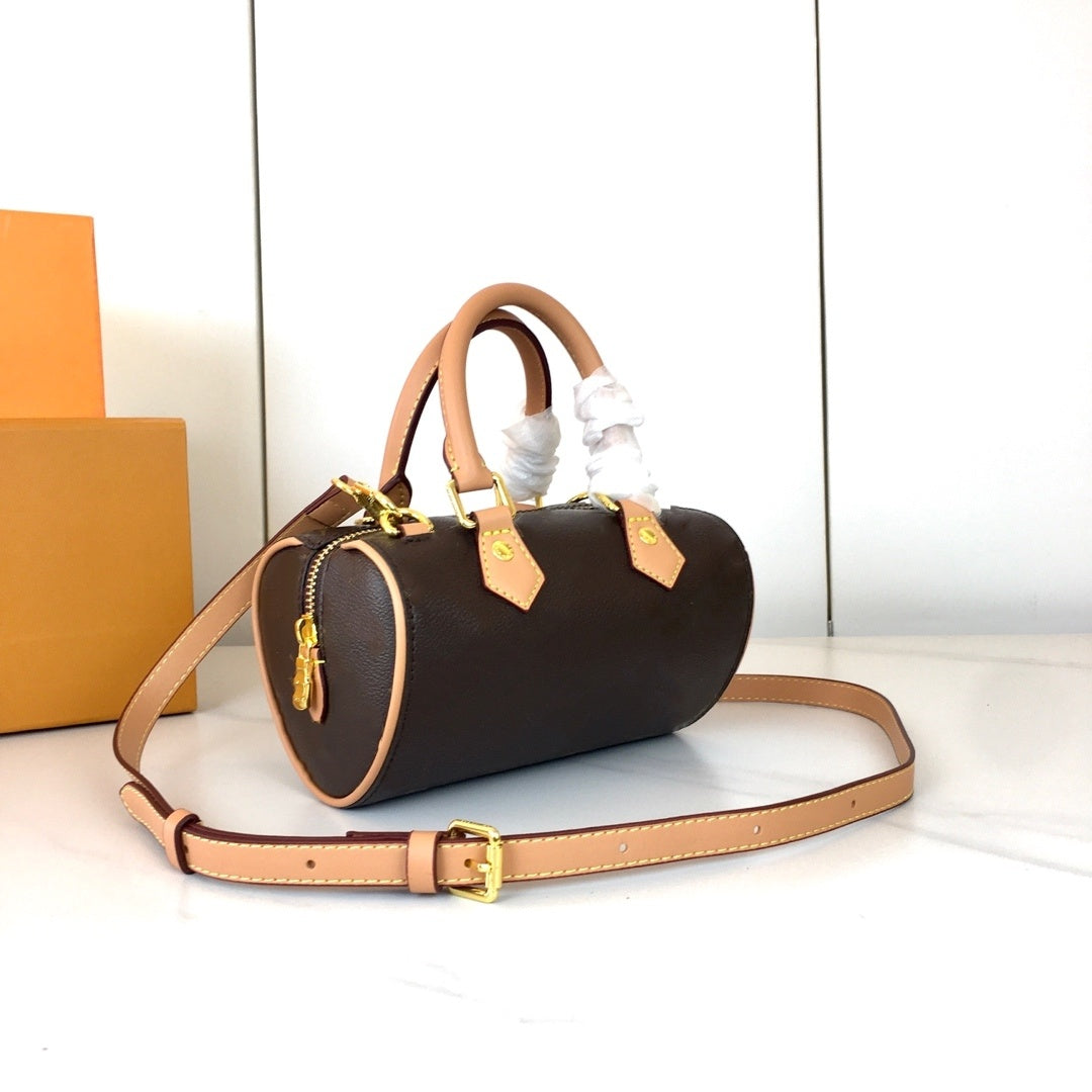 New Luxury Brown Women Handbag Designer Nono Bag Genuine Leather Handbag Top Grade Crossbody Bag Mini Soft Cowhide Women&#039;s Limited Edition Hand