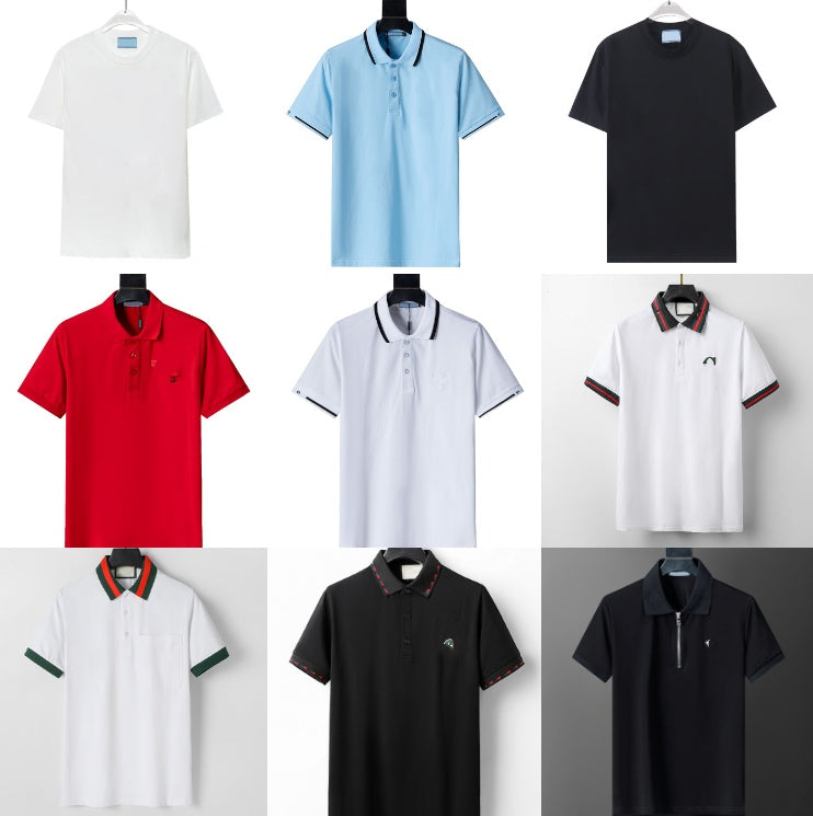 Mens t shirt Designer Polo Shirt Men&#039;s Polos High end Polo Fashion Polo Collar Men&#039;s Top T-shirt Women&#039;s T-shirt Luxury Casual Men&#0