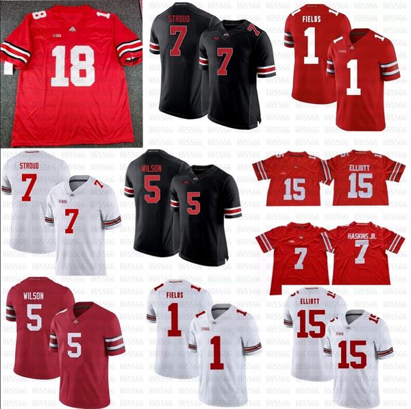 2023 Ohio State Buckeyes OSU College Football Jersey Marvin Harrison Jr Devin Brown Chip Trayanum TreVeyon Henderson Cade Stover Emeka Egbuk