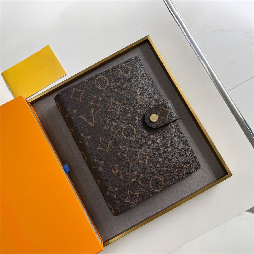 Designer diary book notebook purses briefcase bag Medium Agenda Notepad Cover White Paper Portfolios Office Travel Journal Diary Jotter briefcases C