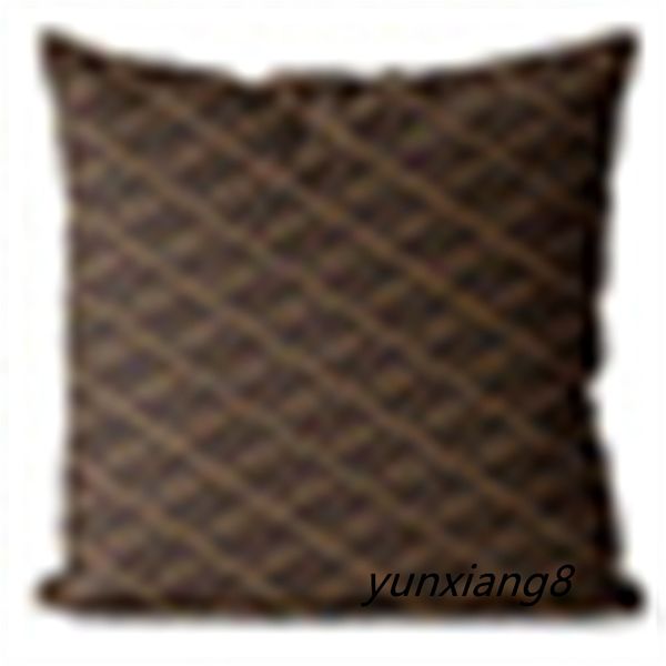 Letter designer pillows, bedding, home room decoration pillowcases, sofas, chairs, sofas, orange car thick cashmere pads