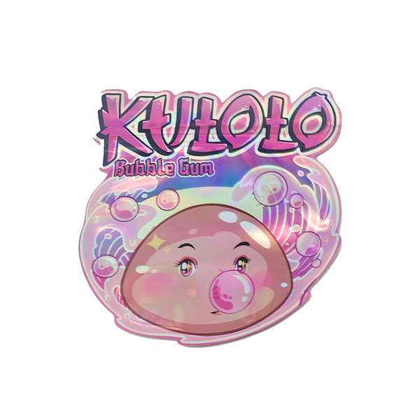 Wholesale KULOLO bubble gum royal blueberry funfetti matcha strawberry cinnaman bun cookies and creme wild cherry cotton Special Shape Bags