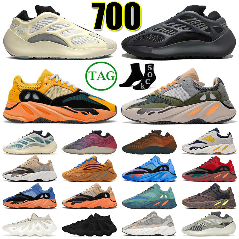 700 Wave Runner Running shoes V2 V3 OG Solid Grey Cream Sun Bright Mauve Hospital Blue Wash Orange Enflame Amber Fade Salt Hi-Res men women trainers