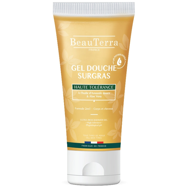 BeauTerra Surgras duschgel - hög tolerans 200 mL