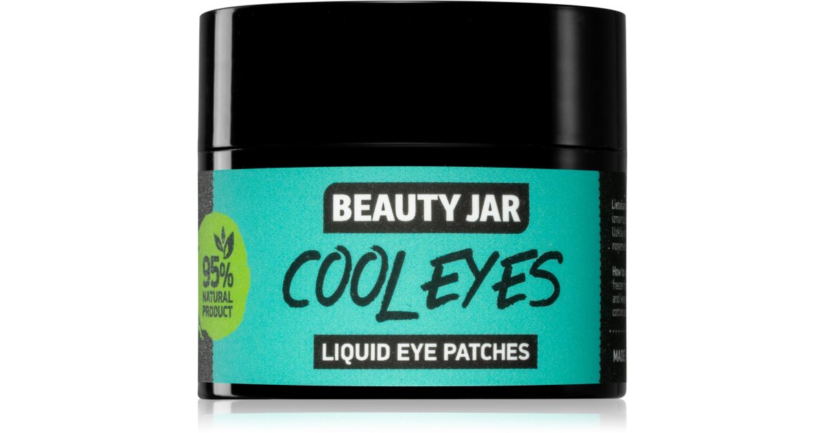 Beauty Jar Cool Eyes Eye Contour Mask mot hevelser og mørke sirkler 15 Ml
