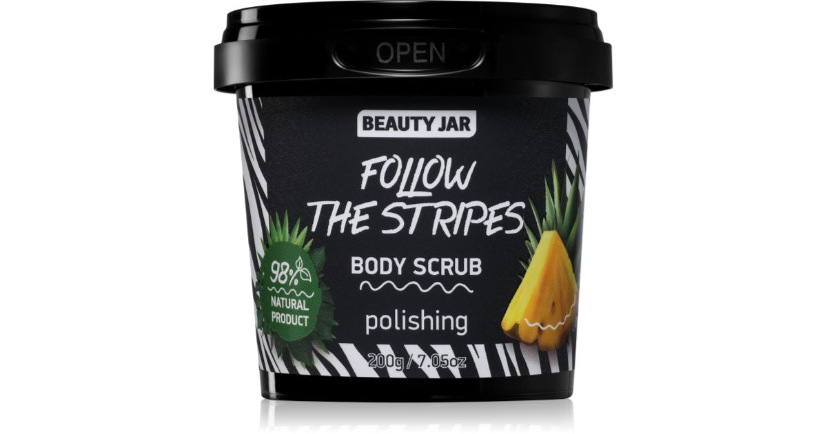 Beauty Jar Follow The Stripes Gommage Corporel à l'Huile de Coco 200 G