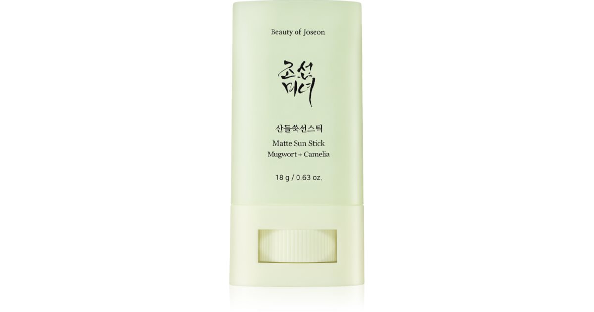 Beauty Of Joseon Matte Sun Stick Bylica + Kamelia Krem do opalania w sztyfcie Spf 50+ 18 G