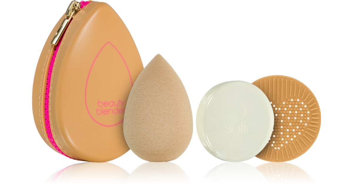 Beautyblender® Bronze Besties Sæt Rejsesæt Til Una Perfect Skin 3 stk