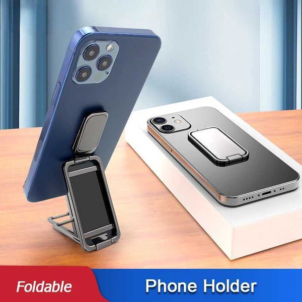 Mobile Phone Holder Foldable Cellphone Stand 360 Rotation for IPhone 12 Huawei P30 Mi 9 Telephone Support AccessoriesM240725