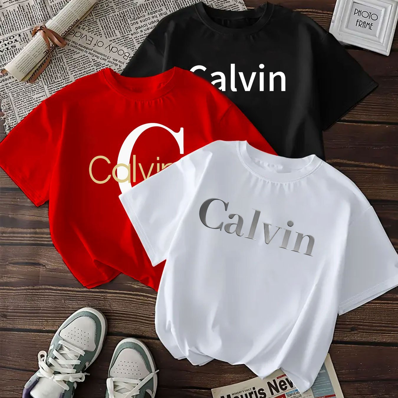 TEMU Fashion Ladies' T-shirts-comfortable And Relaxed, Round Neck, Elegant Casual Tops Suitable For All , Local Delivery, Tops In Summer, Necessary