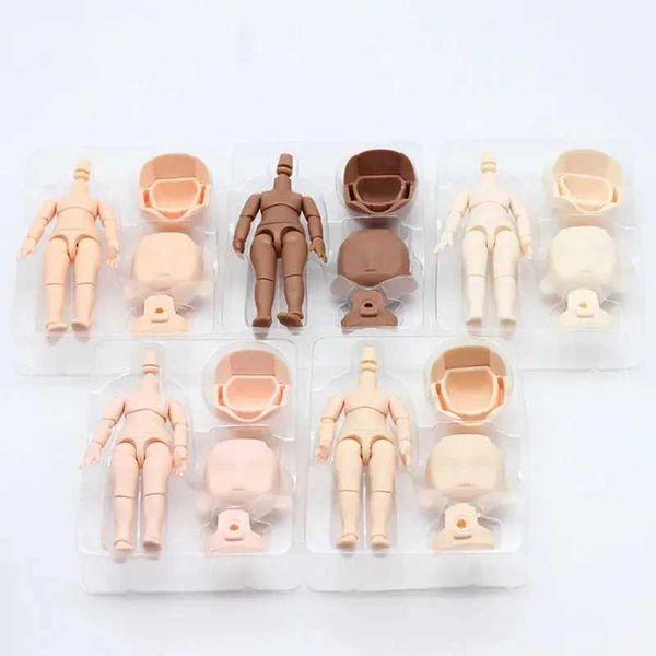 OB11 Body or GSC Head Pink-Normal-White-Coffee Skin Body 1-12 Bjd Doll Accessories Dress up Toy Gift X250210