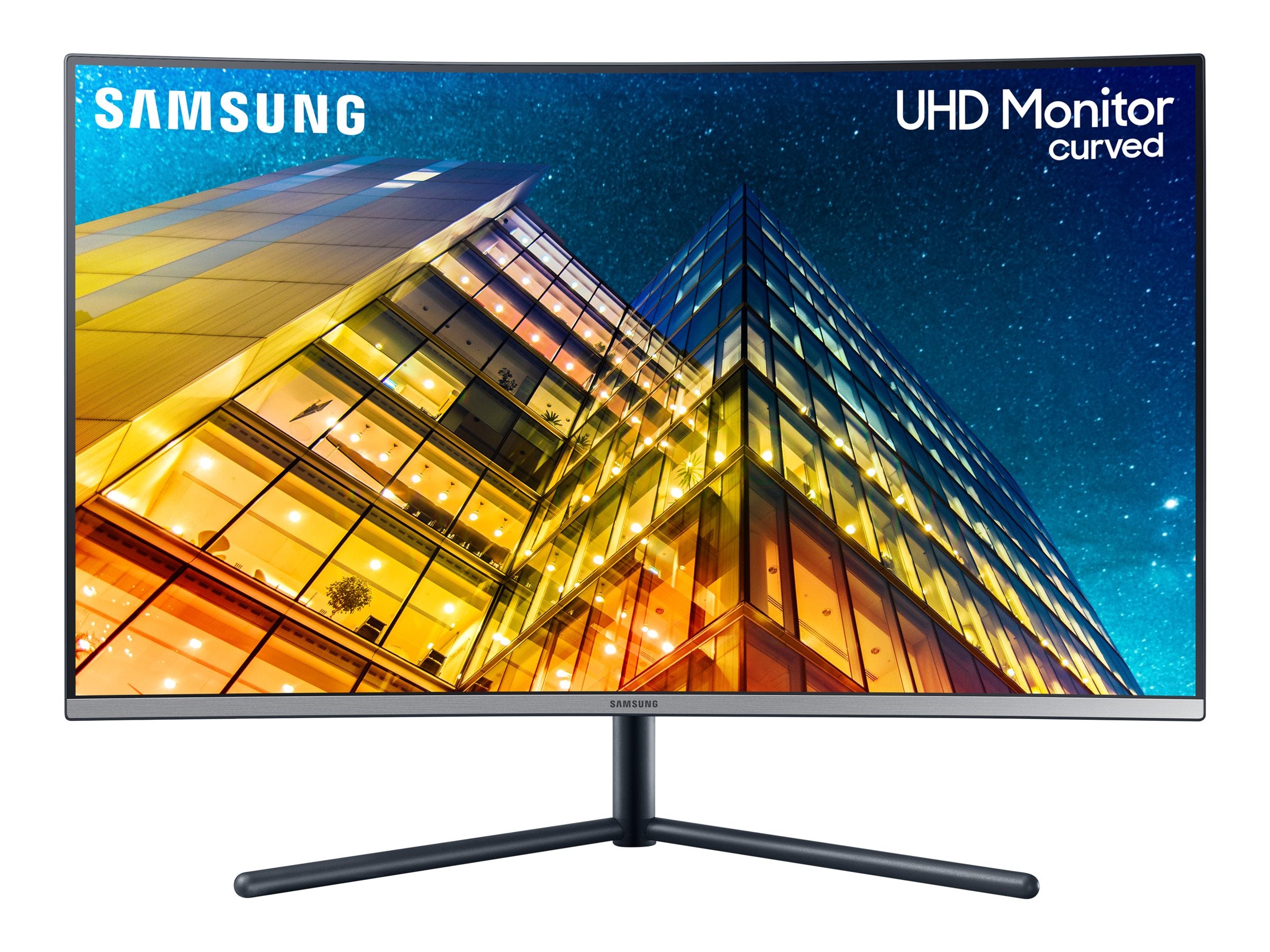 Samsung U32R590CWP - UR59C Series - LED monitor - curved - 4K - 32"