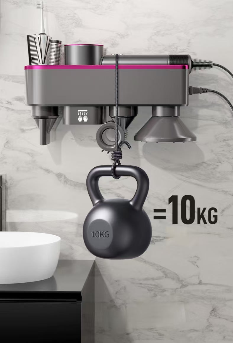 Hair Dryers Multi functional bathroom hand dryer Commodity Shelf Storage Box Drying Machine Rest Room Safety Infrared Sensing