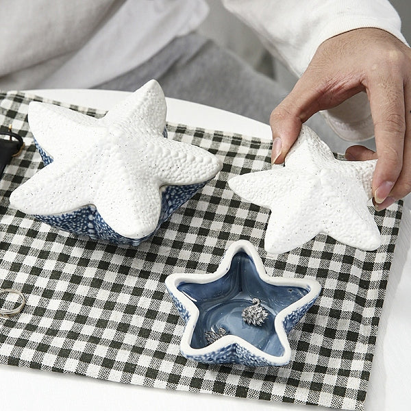 Starfish Ceramics Jewelry Plates
