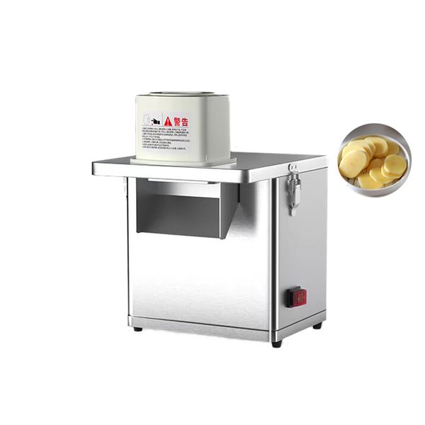 220V Electric Potato Slicer Machine Stainless Steel Wolf Tooth Potato Chips Maker Machine 10Mm 8Mm Wavy Potato Sticks Machine