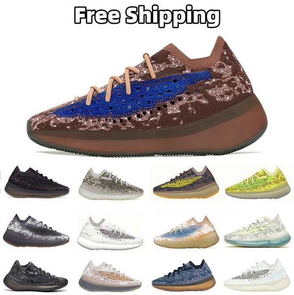 Free Shipping 380 380s Chaussures de course Alien Blue Calcite Glow Yecoraite RF Azure Triple Black Pepper Onyx Hylte Glow Stone Salt Hommes