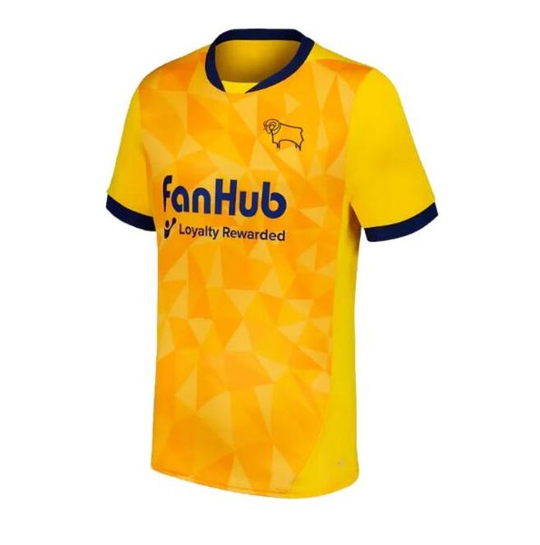 24 25 BROWN Derby County Soccer Jerseys COLLINS Football Club Rooney YATES OSBORN football shirts 2024 2025 MENDEZ LAING soccer shirts equip