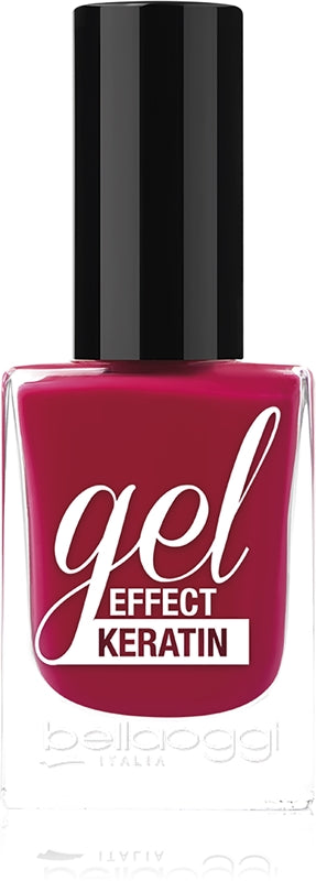 Gel effect keratin Gel effect nail polish with ladylike keratin