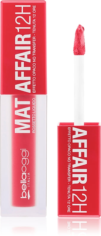 Bellaoggi Mat Affair 12H - Matte Effect Liquid Lipstick Ingen överföring Varar 12 timmar 06 - Bloom