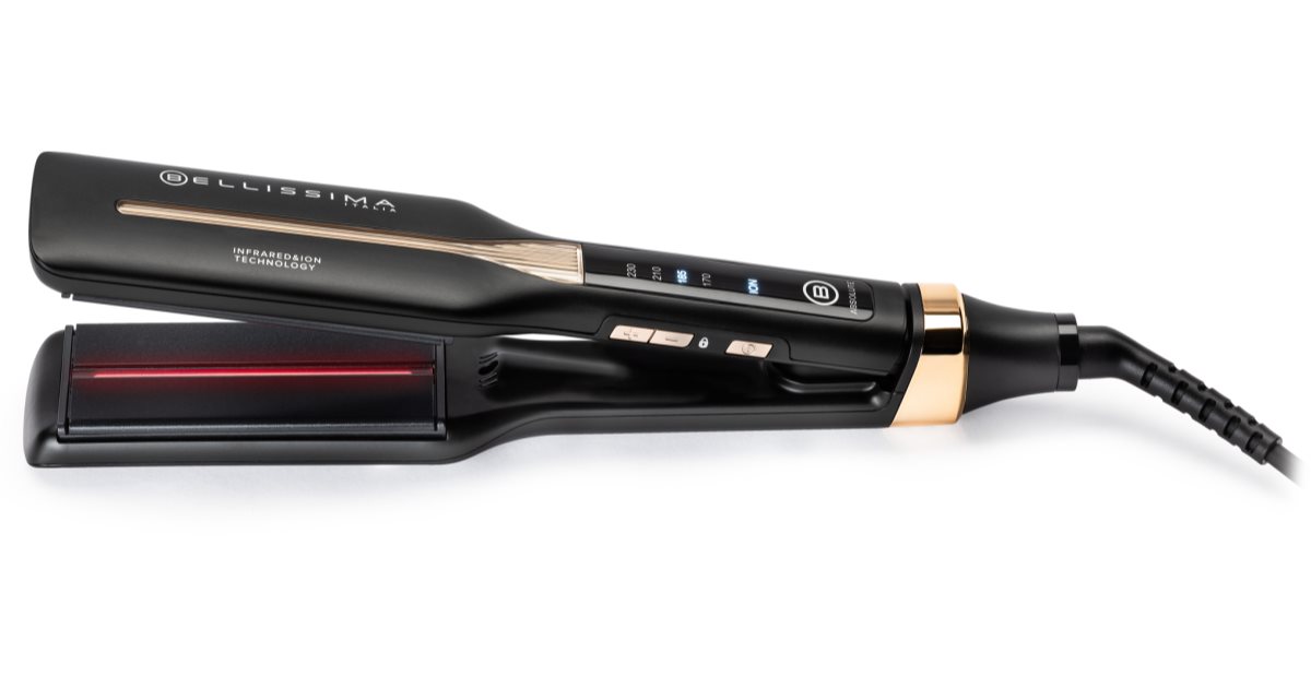 Bellissima XL 11873 Assoluto - Hair straightener with 4 XL plates