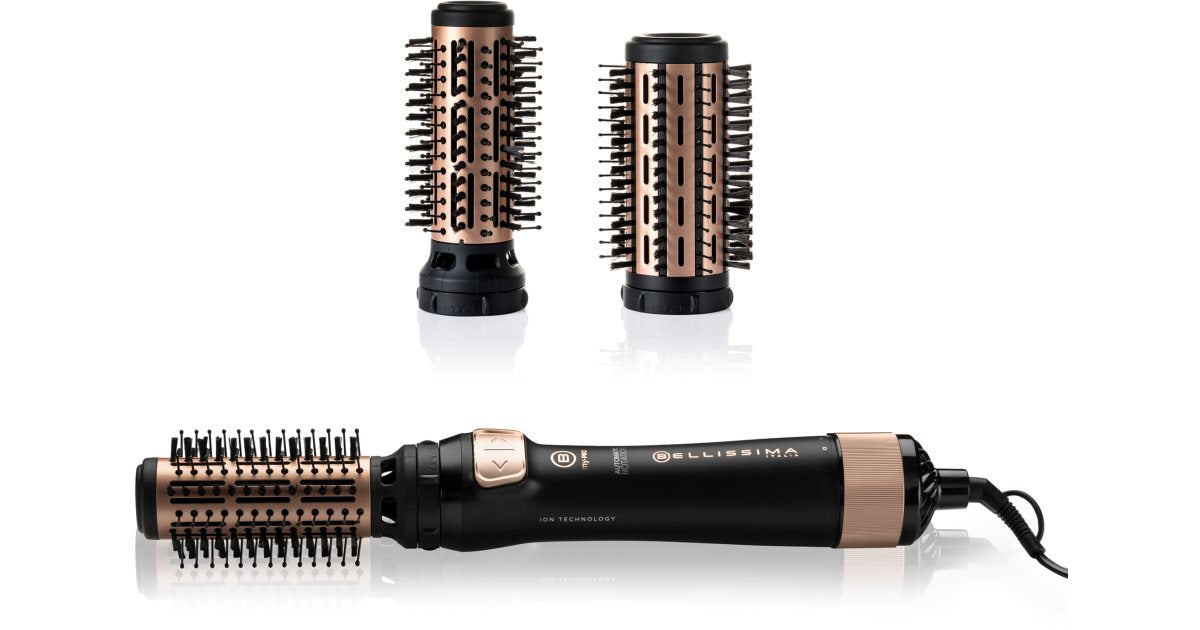 Bellissima Mypro Hydra Revolution Bhs4 1100 roterende børste med hårføner + 2 forlengelser 1 stk