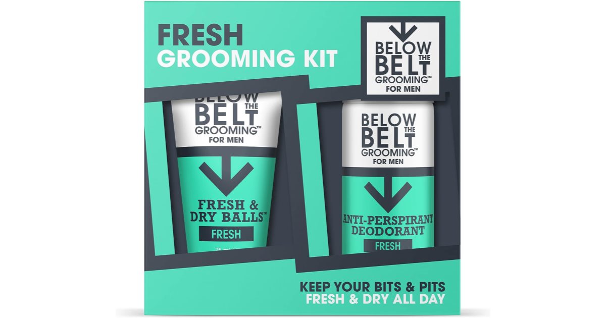 Poniżej paska zestaw upominkowy Fresh Grooming Kit