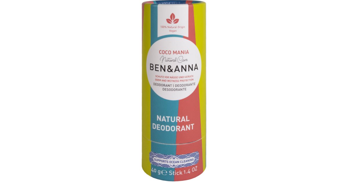 Deodorant solid Ben&Anna Natural Coco Mania 40 g