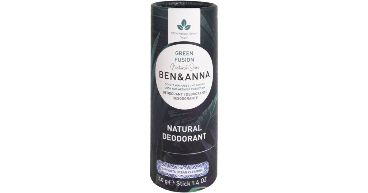 BEN&ANNA Natural Green Fusion deodorant solid 40 g