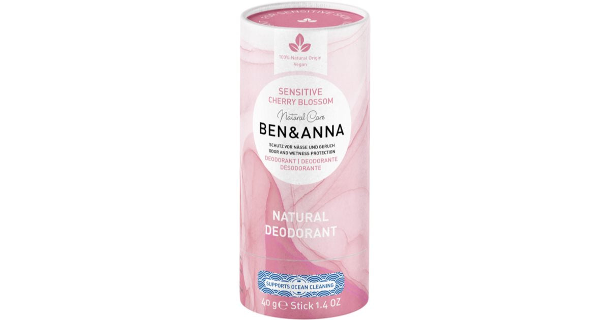BEN&ANNA Sensibilă Cherry Deodorant solid Blossom 40 g