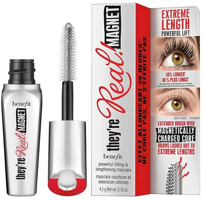 Benefit Ekstremt forlængende mascara They're Real! Magnet (Mini Black Mascara) 4,5 g
