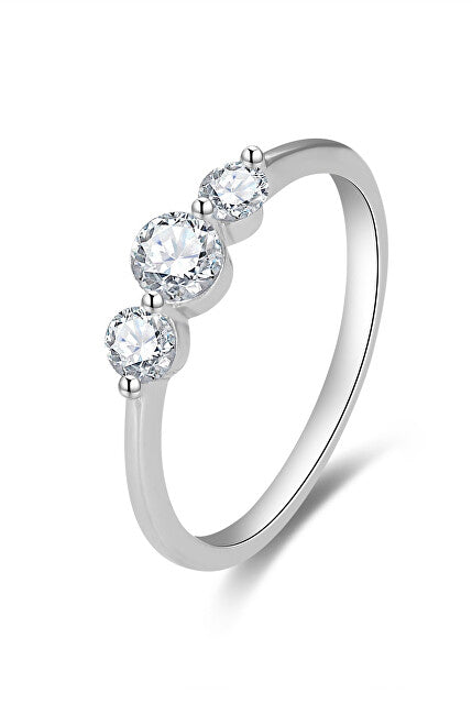 Beneto Fine Engagement Ring with Zirconia AGG466 - Circuit: 54 mm