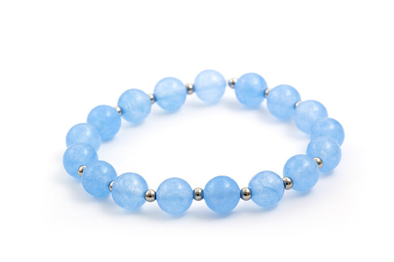 Agato MINK16-17 Malaysian Jade Bead Bracelet