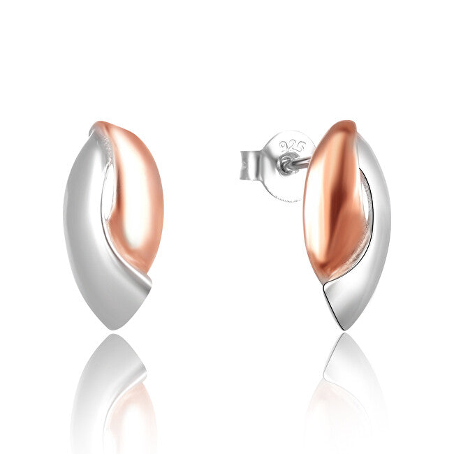 Beneto Cercei fashion argintiu bicolor AGUP2611