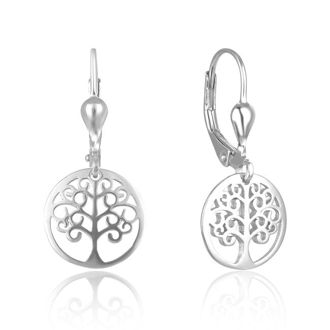 Beneto Cercei din argint Fashion Tree OF Life AGUC2710