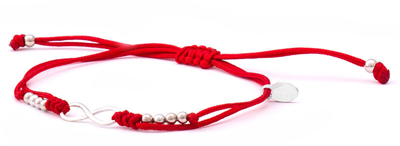 Beneto exclusive Kabbalah Infinity Red Cord Bracelet AGB383