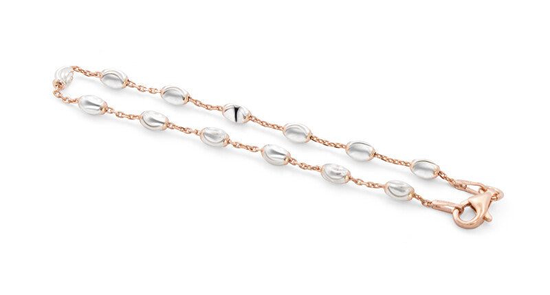 Beneto exclusive Elegant two-tone bracelet AGB513 - Length: 19 cm
