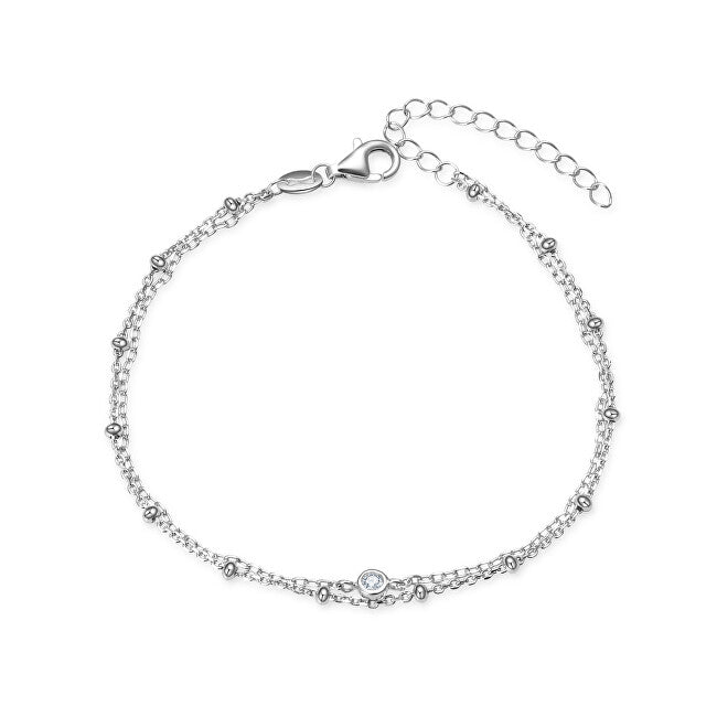 Beneto Elegant double silver bracelet AGB731-21