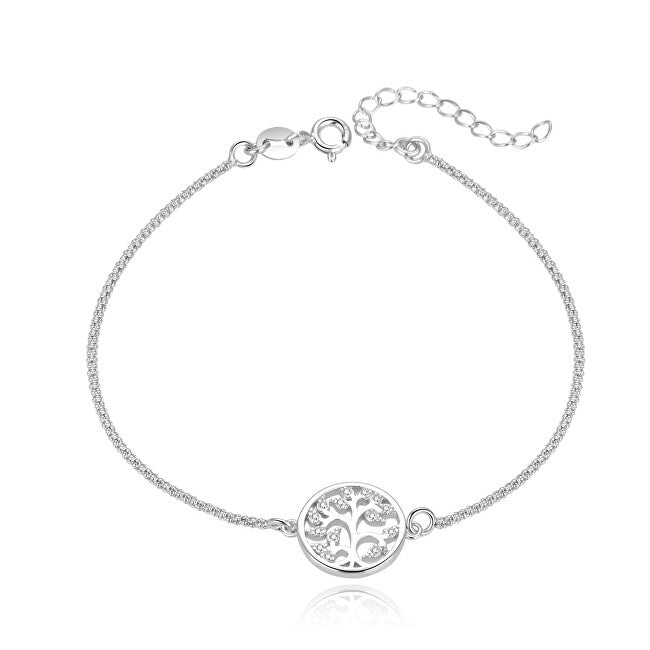 Beneto Elegant Tree of Life Silver Bracelet AGB409-21