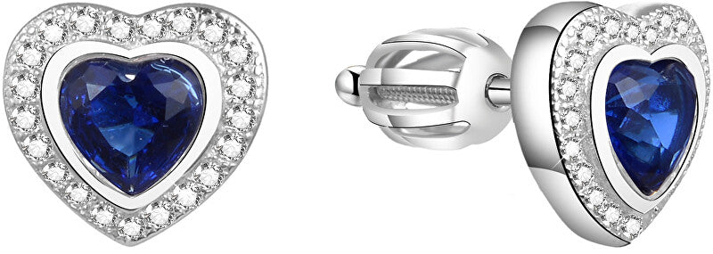 Beneto Orecchini cuore glitter AGUP1499S